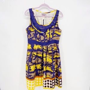 Baraschi Isla Dorada 100% Silk Dress